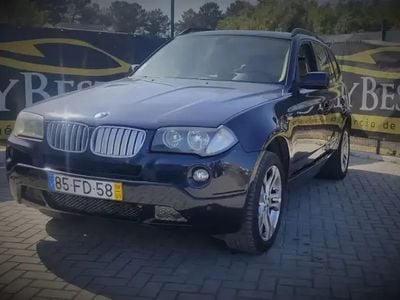 Usado BMW X3 Lifestyle 177 HP (130 kW) 2008 Azul SUV