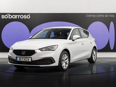 Usado Seat Leon Style 110 HP (80 kW) 2024 Branco Citadino