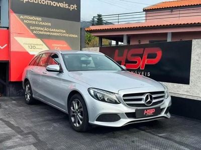 Cinzento Usado 2017 Mercedes C180 Avantgarde Carrinha | € 23.990 (Caro)