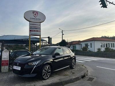 Usado Peugeot e-208 100 kW (136 HP) 2021 Preto Citadino