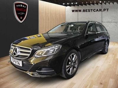 Usado Mercedes E300 204 HP (150 kW) 2015 Preto Carrinha