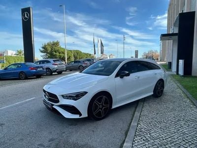Branco polar Usado 2024 Mercedes CLA220 Shooting Brake AMG Line Premium Plus Carrinha | € 59.900