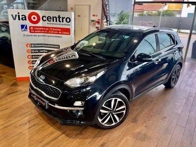 Usado Kia Sportage 136 HP (100 kW) 2019 Preto SUV