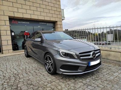 Usado Mercedes A180 110 HP (80 kW) 2014 Cinzento