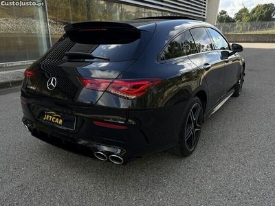 Preto Usado 2021 Mercedes CLA250e Shooting Brake AMG Carrinha | € 39.900