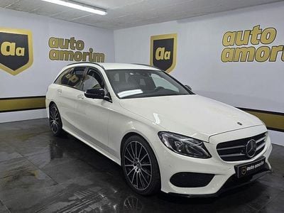 Usado Mercedes C300 AMG line 231 HP (169 kW) 2017 Branco Carrinha