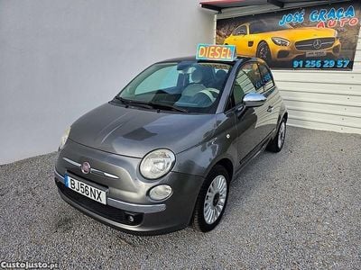 Cinza Usado 2010 Fiat 500 Coupé | € 4.950 (Preço justo)