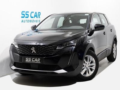 Preto Usado 2021 Peugeot 3008 Allure SUV | € 17.990 (Preço justo)