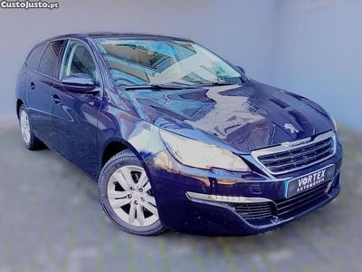 Usado Peugeot 308 SW Active 120 HP (88 kW) 2015 Azul Carrinha