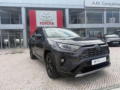 Cinza Usado 2020 Toyota RAV4 Hybrid Lounge SUV | € 36.750 (Preço justo)