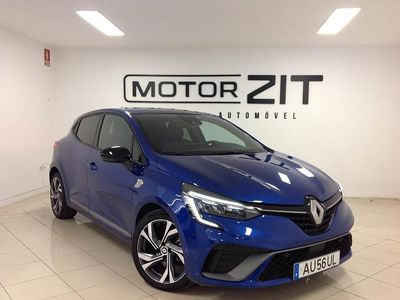 Azul Usado 2022 Renault Clio V RS Line | € 16.950 (Preço justo)