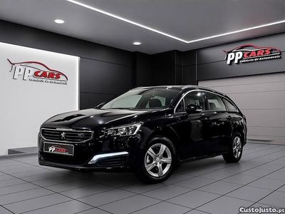 Preto Usado 2015 Peugeot 508 SW Allure Carrinha | € 11.950 (Caro)