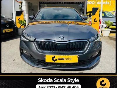 Usado Skoda Scala Style 110 HP (80 kW) 2023 Cinzento Citadino