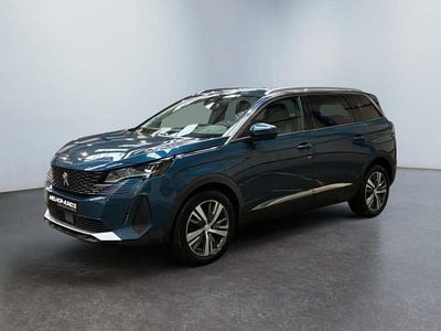Azul Usado 2021 Peugeot 5008 Allure SUV | € 21.500 (Preço justo)