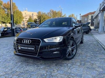 Preto Usado 2015 Audi A3 S-Line Citadino | € 18.900 (Preço elevado)