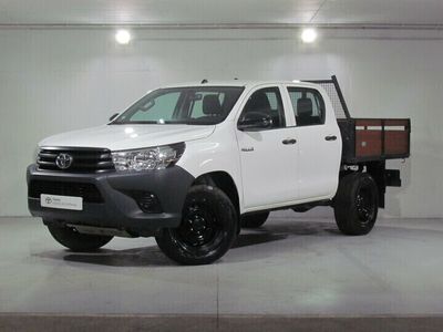 usado Toyota HiLux 4x4 Cabina Dupla Caixa Madeira