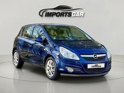 Usado Opel Corsa Enjoy 90 HP (66 kW) 2009 Azul Citadino