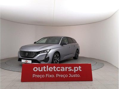 Usado Peugeot 308 SW Allure 130 HP (95 kW) 2023 Cinzento claro metalizado Carrinha