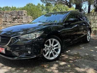 Usado Mazda 6 150 HP (110 kW) 2014 Preto Carrinha