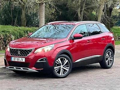 Vermelho Usado 2018 Peugeot 3008 Allure SUV | € 17.497 (Preço justo)
