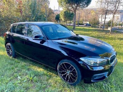 Preto Usado 2017 BMW 116 Efficient Dynamics Citadino | € 16.990 (Preço justo)