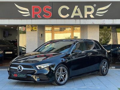 Preto Usado 2021 Mercedes A180 AMG line | € 29.450