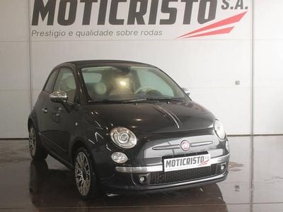 Usado Fiat 500C Lounge 85 HP (62 kW) 2013 Preto Cabrios