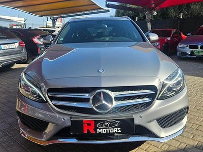 Cinza Usado 2015 Mercedes C250 AMG line Carrinha | € 21.990