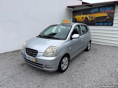 Cinza Usado 2006 Kia Picanto Citadino | € 1.650