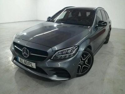 Cinza Usado 2021 Mercedes C300 AMG line Carrinha | € 36.990 (Preço justo)
