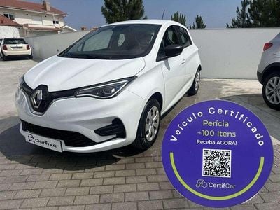 Branco Usado 2021 Renault Zoe Life Citadino | € 16.500 (Preço justo)