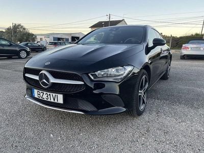 Preto Usado 2021 Mercedes CLA250e Shooting Brake Progressive Carrinha | € 27.000 (Preço justo)