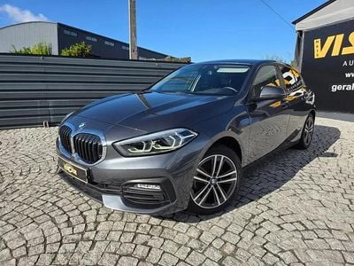 Usado BMW 116 Sport Line 109 HP (80 kW) 2021 Cinza antracite Citadino