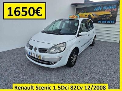 Branco Usado 2008 Renault Scénic II Monovolume | € 1.650 (Super Preço)