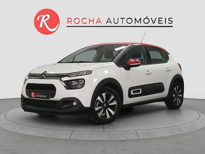Branco Usado 2020 Citroën C3 PureTech Citadino | € 11.490 (Preço justo)