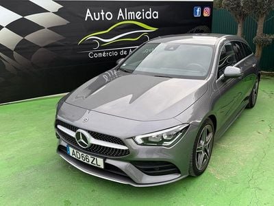 Usado Mercedes CLA200 AMG line 150 HP (110 kW) 2020 Cinza Carrinha