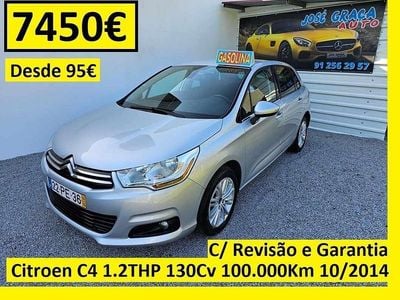 Usado Citroën C4 130 HP (95 kW) 2014 Cinzento