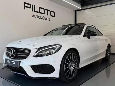 Usado Mercedes C250 204 HP (150 kW) 2017 Branco Coupé