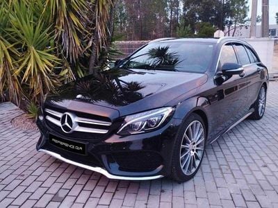 Preto Usado 2015 Mercedes C220 | € 22.990 (Preço elevado)