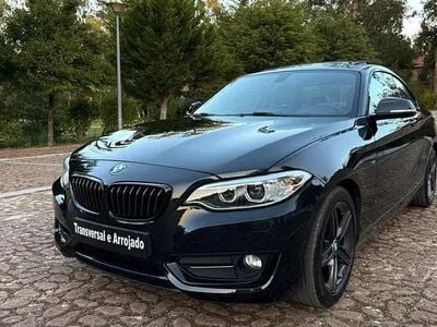 Usado BMW 220 Sport Line 184 HP (135 kW) 2014 Preto Coupé