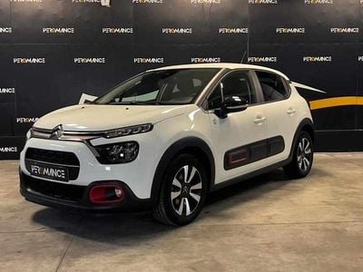 Branco Usado 2021 Citroën C3 PureTech Citadino | € 11.480 (Bom preço)