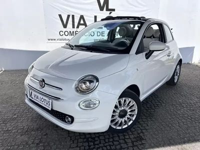 Branco pérola Usado 2020 Fiat 500C Connect Cabrios | € 12.499 (Preço elevado)