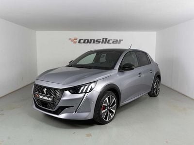 Usado Peugeot e-208 GT 100 kW (136 HP) 2022 Cinza Citadino