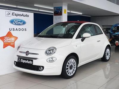 Branco Usado 2020 Fiat 500C Lounge Cabrios | € 14.250 (Preço justo)
