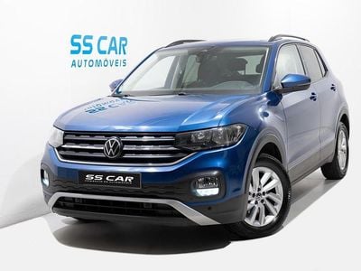 Azul Usado 2022 VW T-Cross Life SUV | € 14.490 (Preço justo)