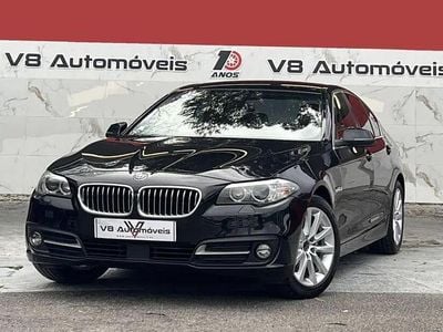 Usado BMW 520 Luxury Line 190 HP (139 kW) 2015 Azul Sedan