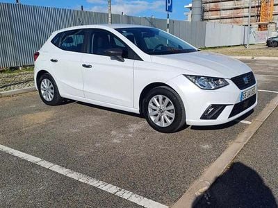 Usado Seat Ibiza 75 HP (55 kW) 2017 Branco Citadino