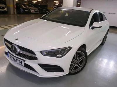 Branco Usado 2021 Mercedes CLA250e Shooting Brake AMG line Carrinha | € 29.400 (Preço justo)