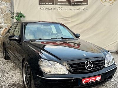 Usado Mercedes S320 197 HP (144 kW) 2000 Preto Sedan