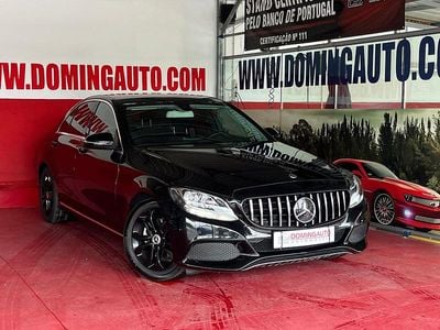 Preto Usado 2017 Mercedes C200 Avantgarde Sedan | € 22.950